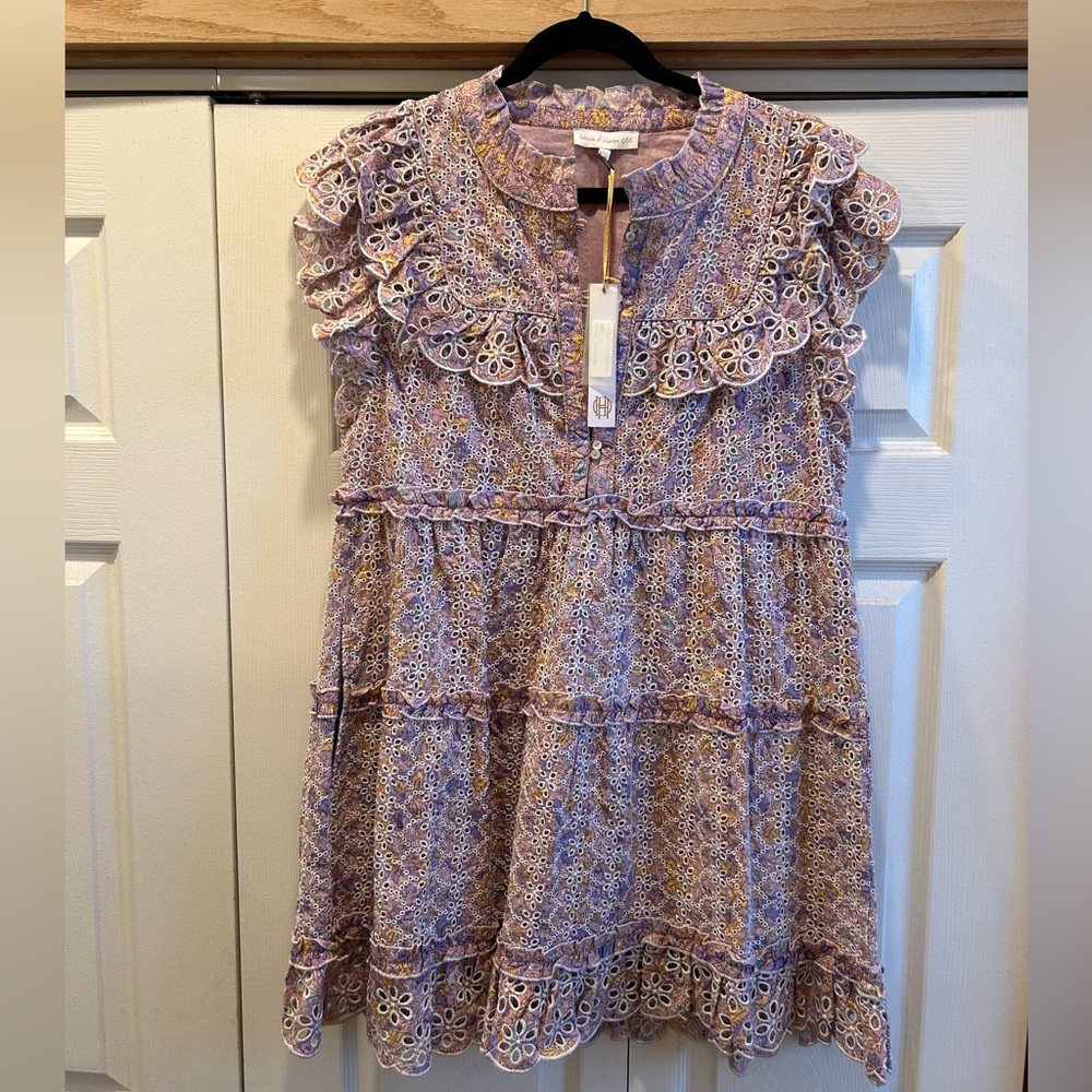 House of Harlow Ruffled Mini Dress NWT